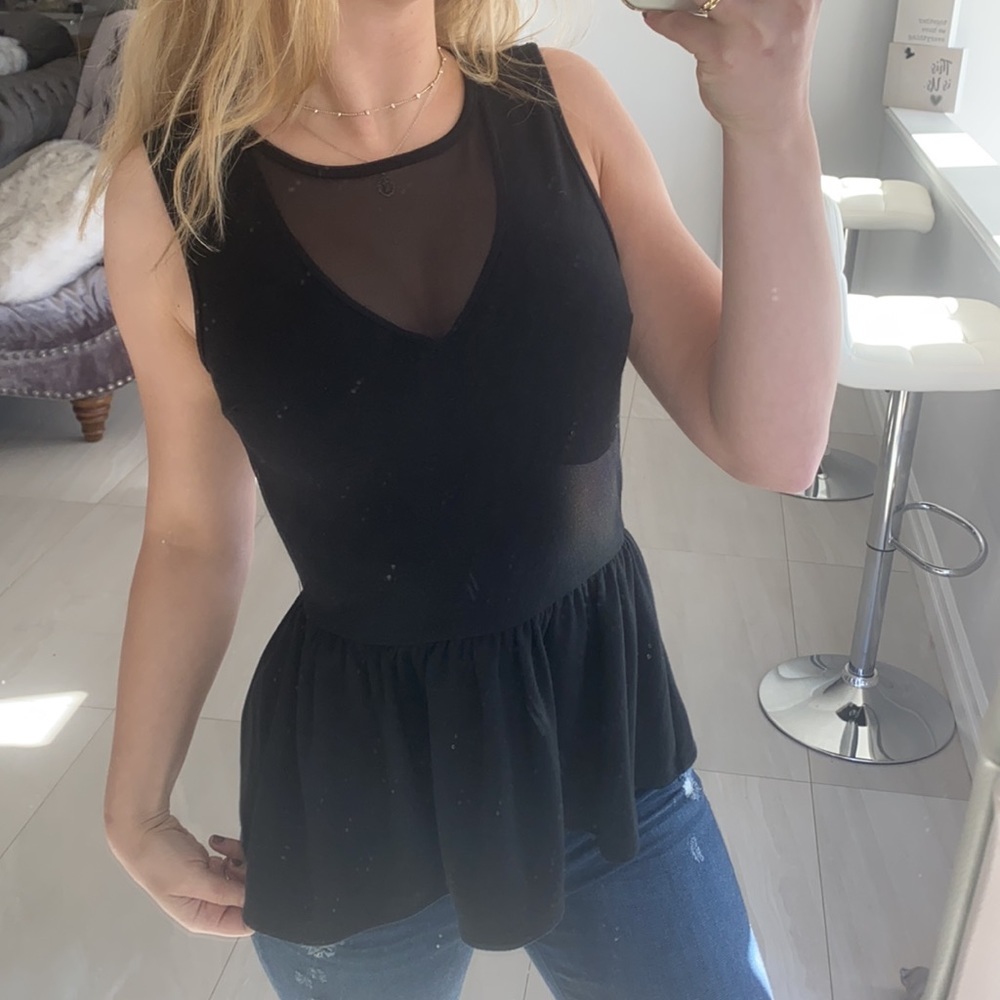 Sheer Top - Picture 2 of 8